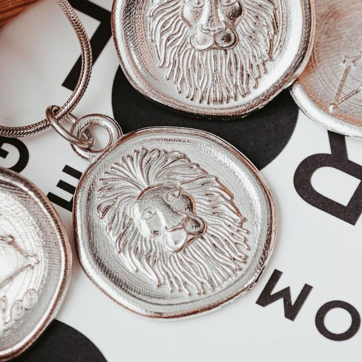 House of Morgan Pewter - Vendita all'ingrosso Ciondolo/pendente - Ciondolo simbolo zodiacale e costellazione - Gioielli astrologici