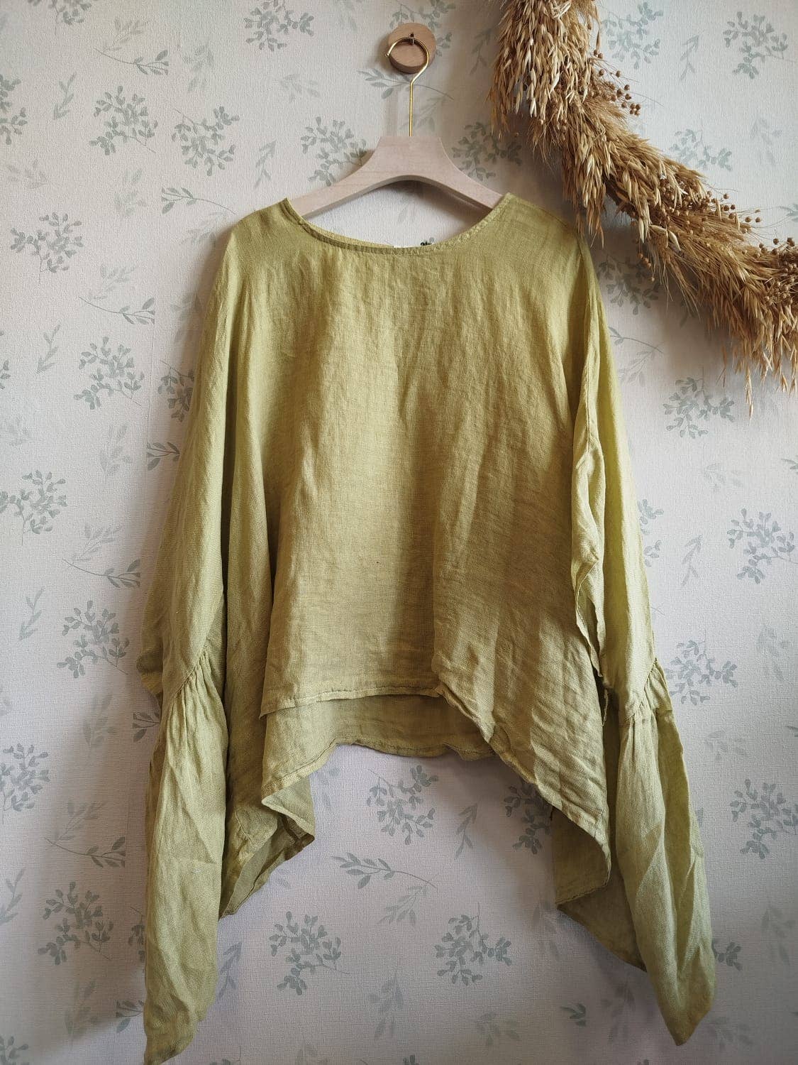 Linos y Textiles – Großhandel Bluse – Damen – REF:11138 Bluse 100% Leinen6