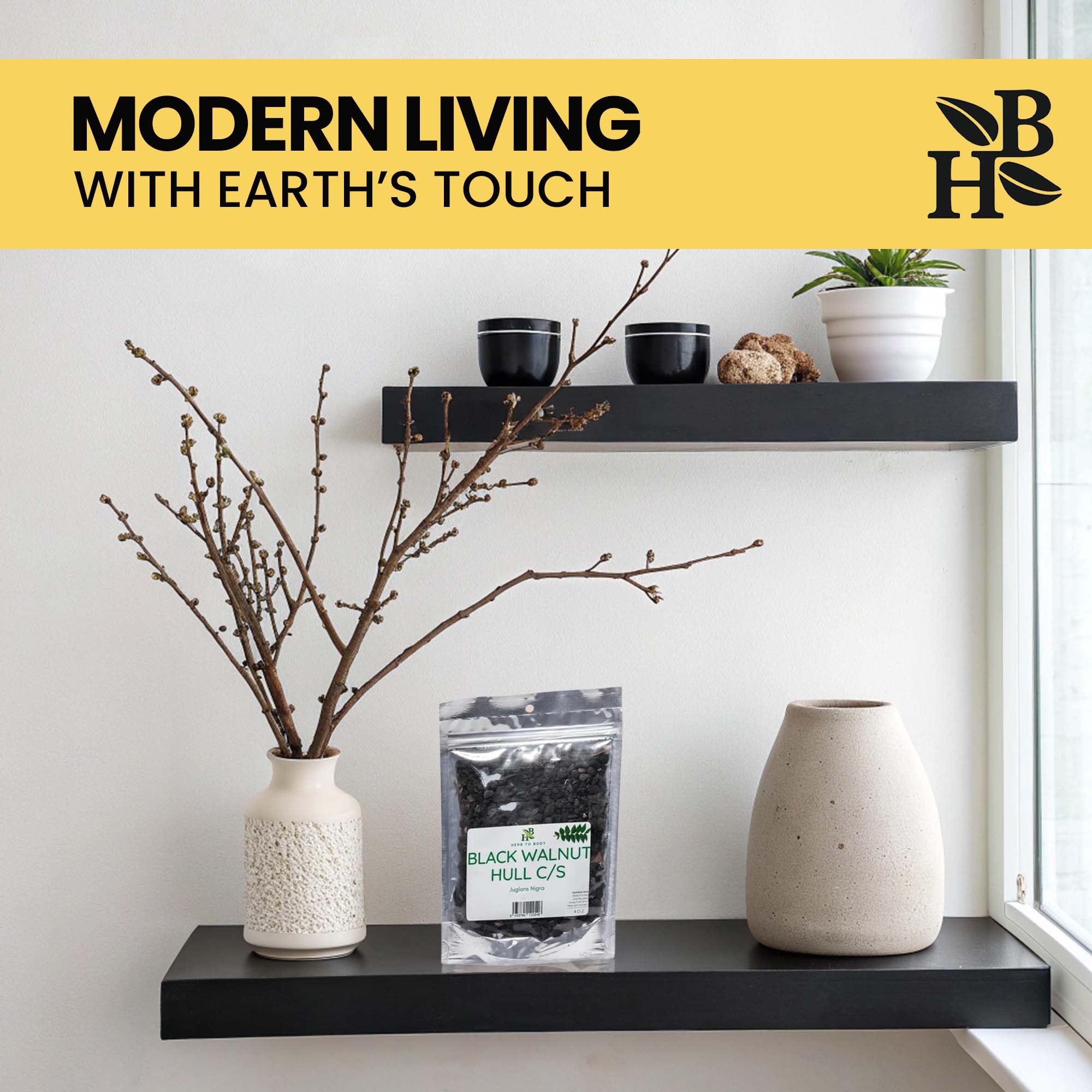 Herb To Body – Ervas por atacado – Casca de Noz Preta C/S 1lb2