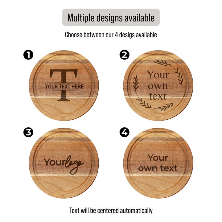 Famgraving - Wholesale Cheese Board - Personalized Mini Charcuterie Cheese Knives Board Set3