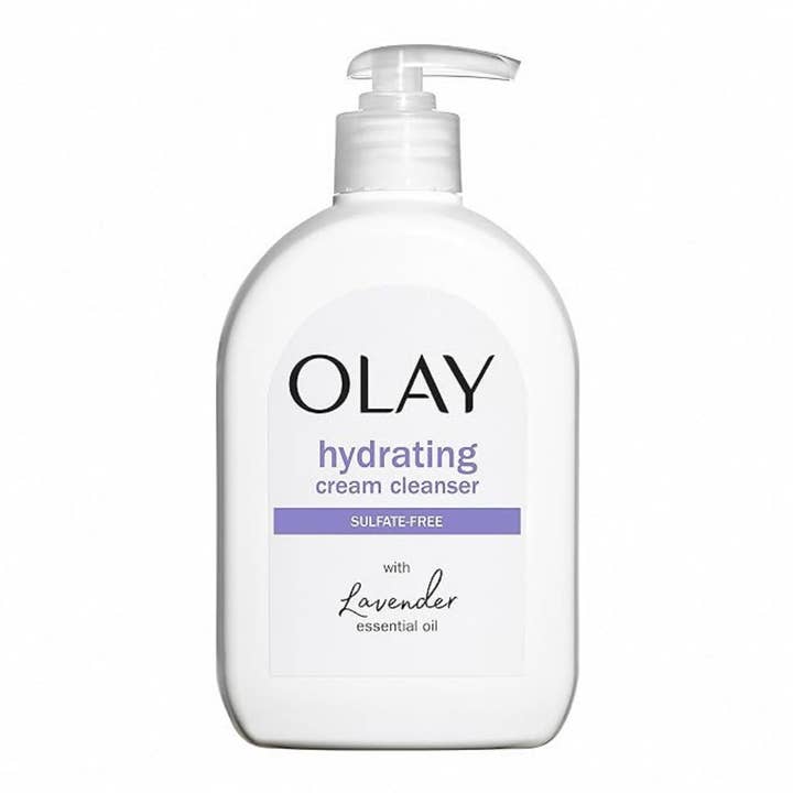 First Choice Buying – wholesale Ansiktsrengöring – Olay Återfuktande Kräm Sulfatfri Ansiktstvätt med Lavendel Eterisk Olja, 473 ml.
