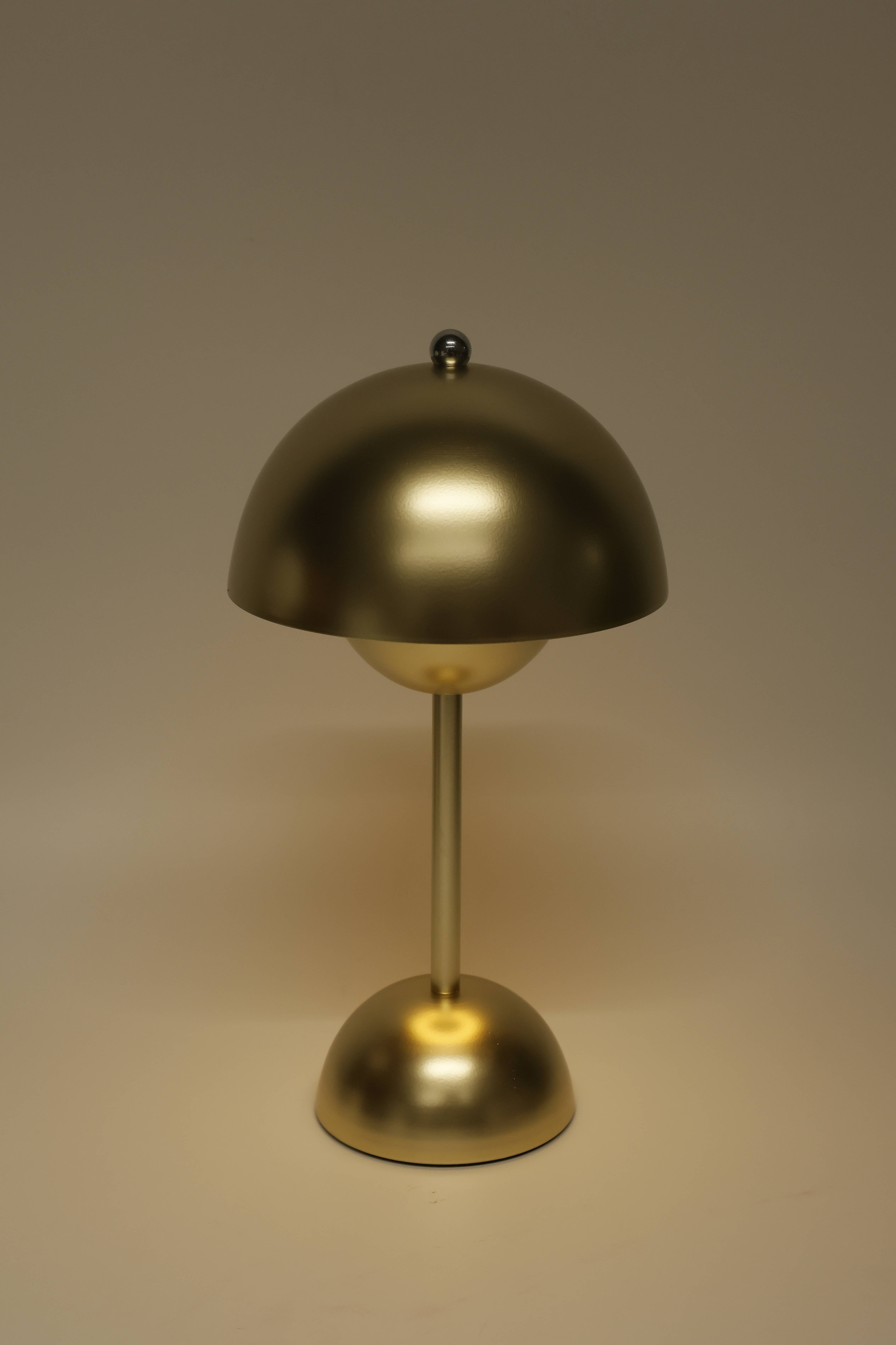 LAX Gadgets - Vendita all'ingrosso Lampada da scrivania/d'accento - Lampada a LED a forma di fungo – Dimmerabile e ricaricabile USB-C3