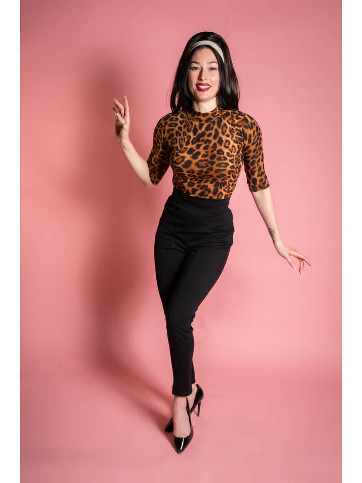 Heart of Haute - Wholesale Pants - Women's - Cigarette Pant - Black2