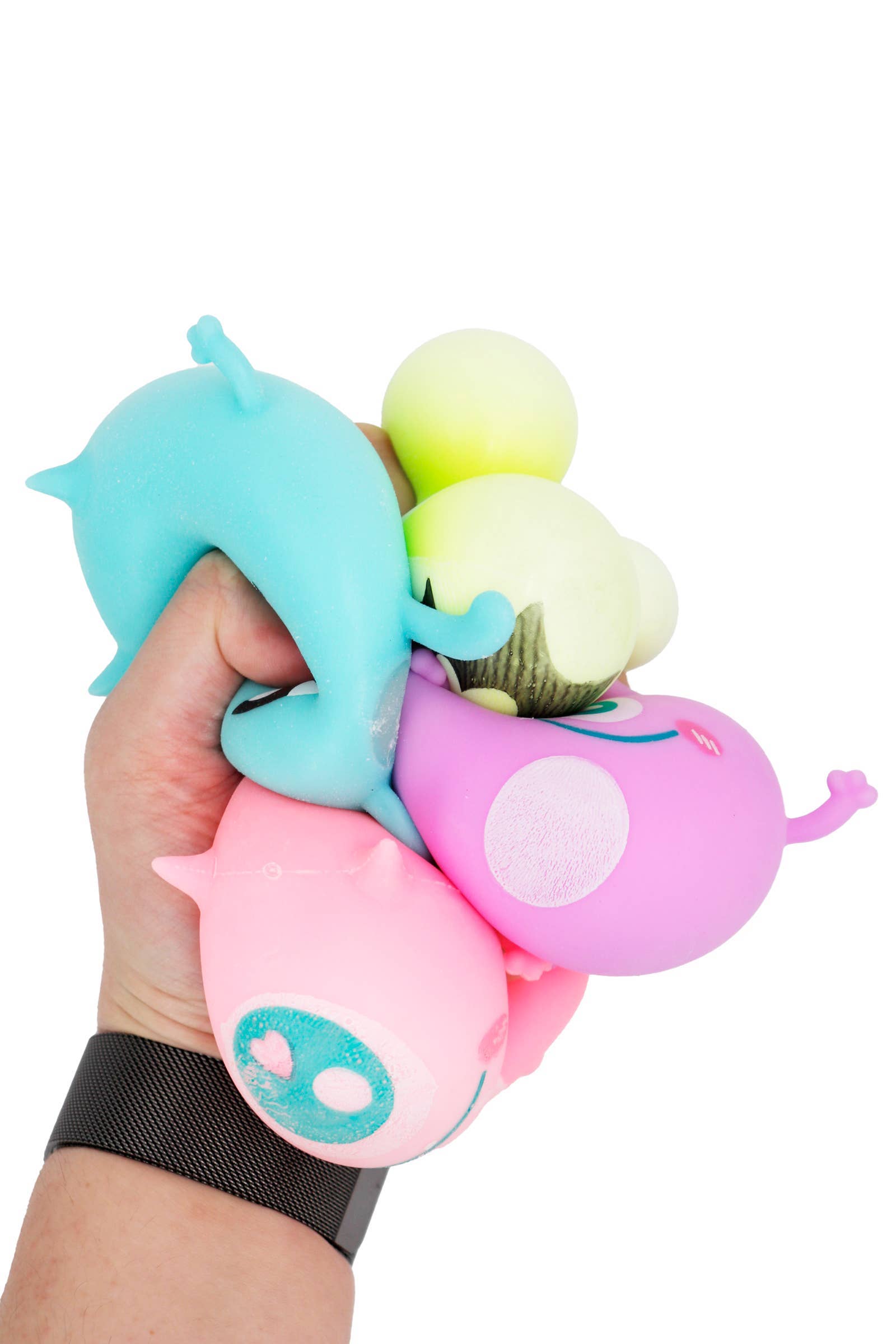 ASSORTED Alien Monster Fluffy Slime Filled Squishy for wholesale on Faire3