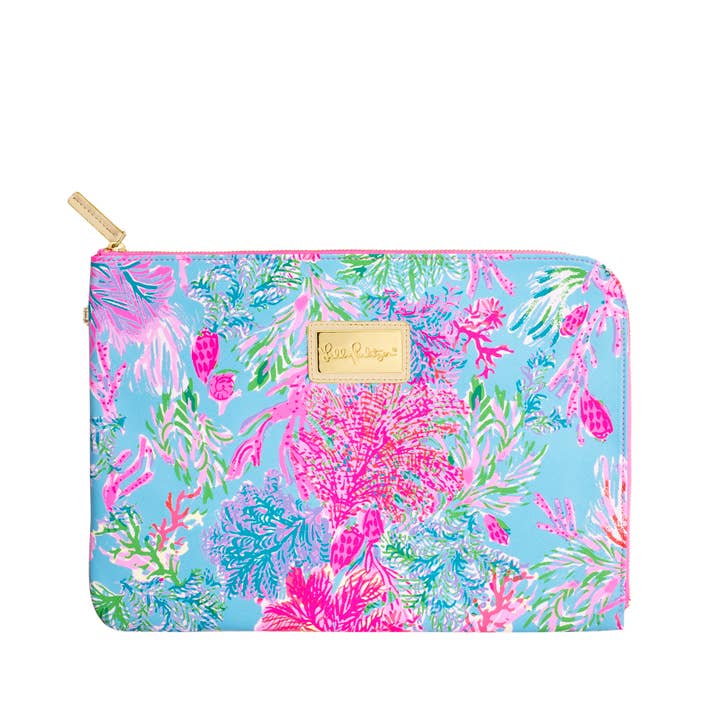 Lilly Pulitzer by Lifeguard Press - Wholesale Pencil Case/Pouch - Tech Pouch Set, Cay to my Heart