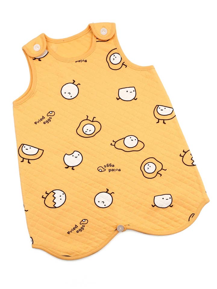 Maykids - Wholesale Bedding Blanket - Kids & Baby - Fried Egg Organic Cotton Wearable Blanket