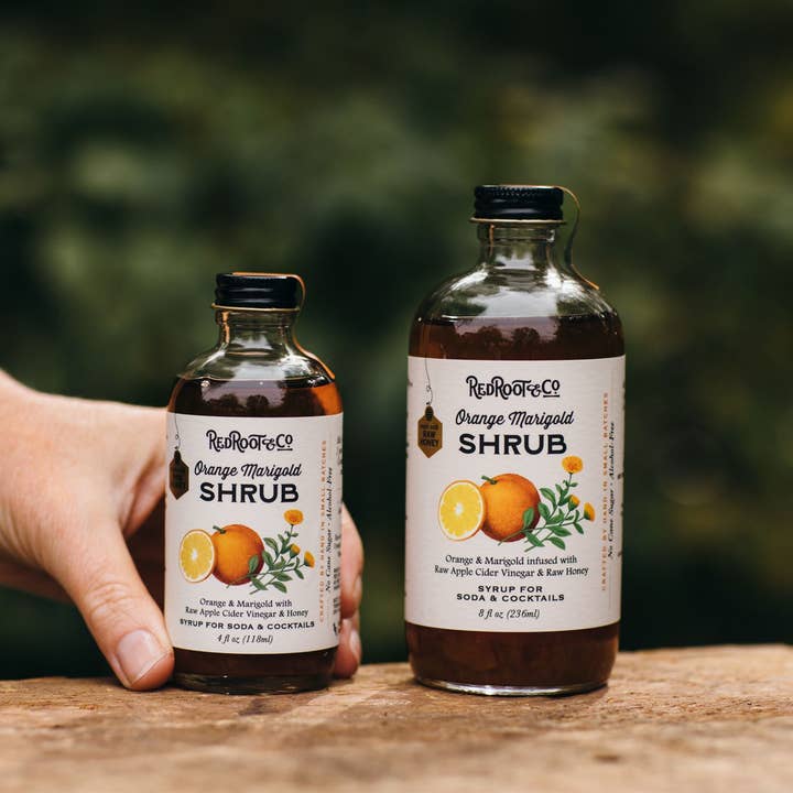 Red Root & Co – wholesale Cocktailmix/-sockerlag – Orange Ringblomma buske