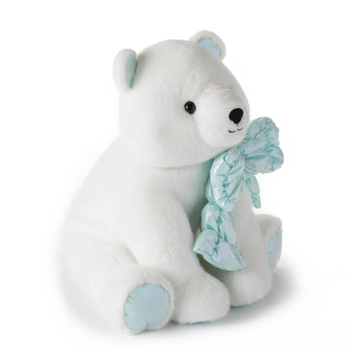 The Petting Zoo – wholesale Stuffed/plush toy – Kids & baby – Holiday Icey Polar Bear Medium 12" (30cm) Eco-Plush6