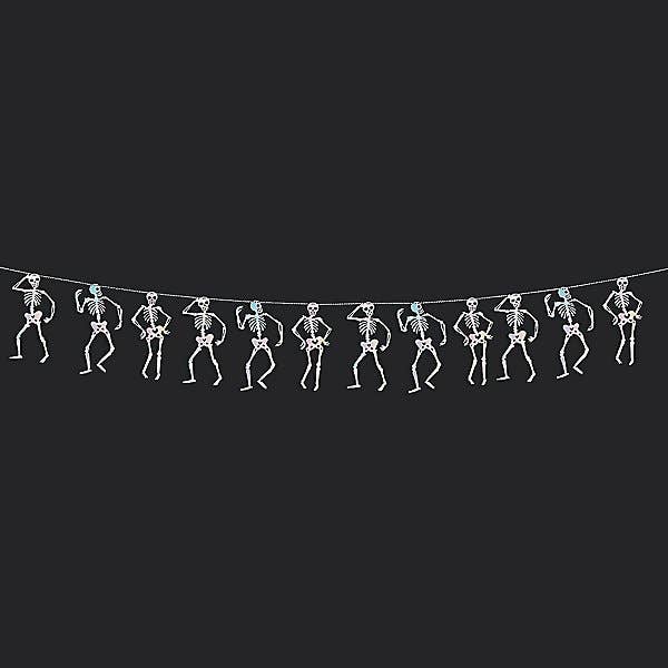 Paper Source Wholesale - Wholesale Bunting/Garland - Holographic Skeleton Garland
