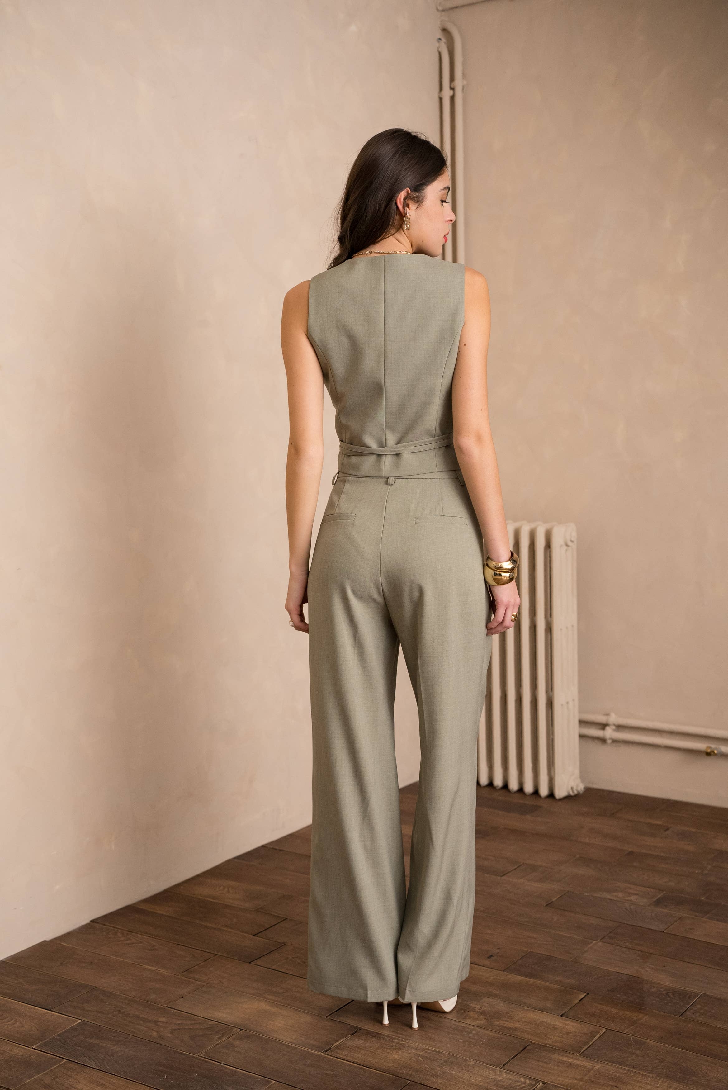 LULUMARY – wholesale Kostymväst – Dam – Väst med dragsko GL01628