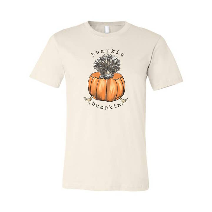 Barefoot Baby - Wholesale Screen Printed T-Shirt - Unisex - Pumpkin Bumpkin Fall 2025 Mommy and Me Chicken Country Tee