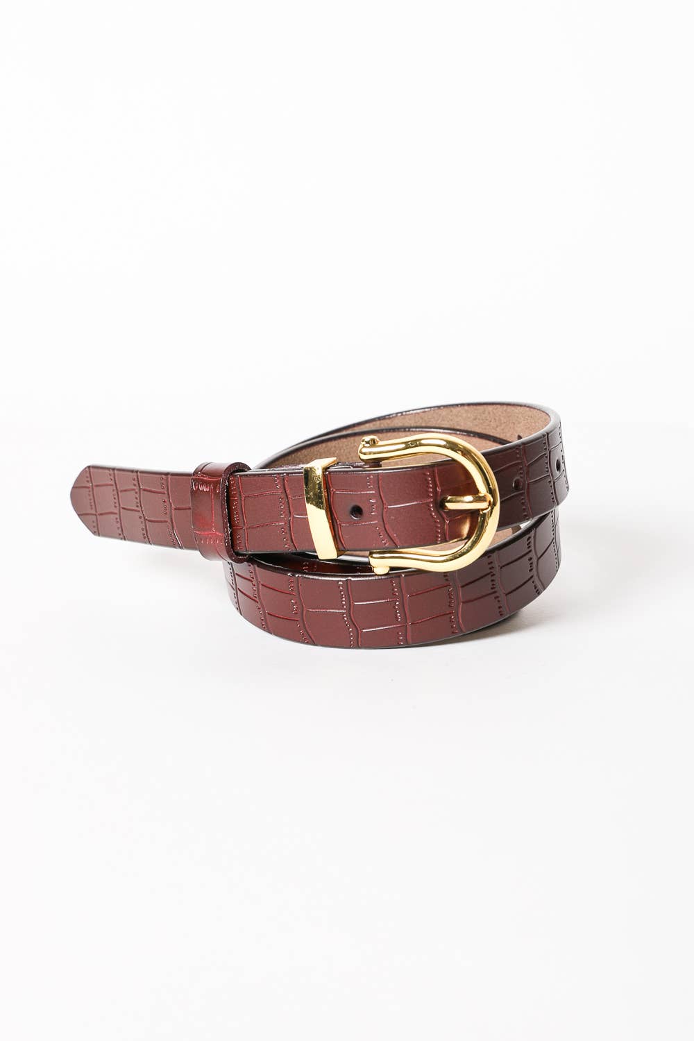 Leto Accessories - Wholesale Belt - Women's - Faux Alligator Skin Leather Belt - Perfect for Any Outfit 🐊2