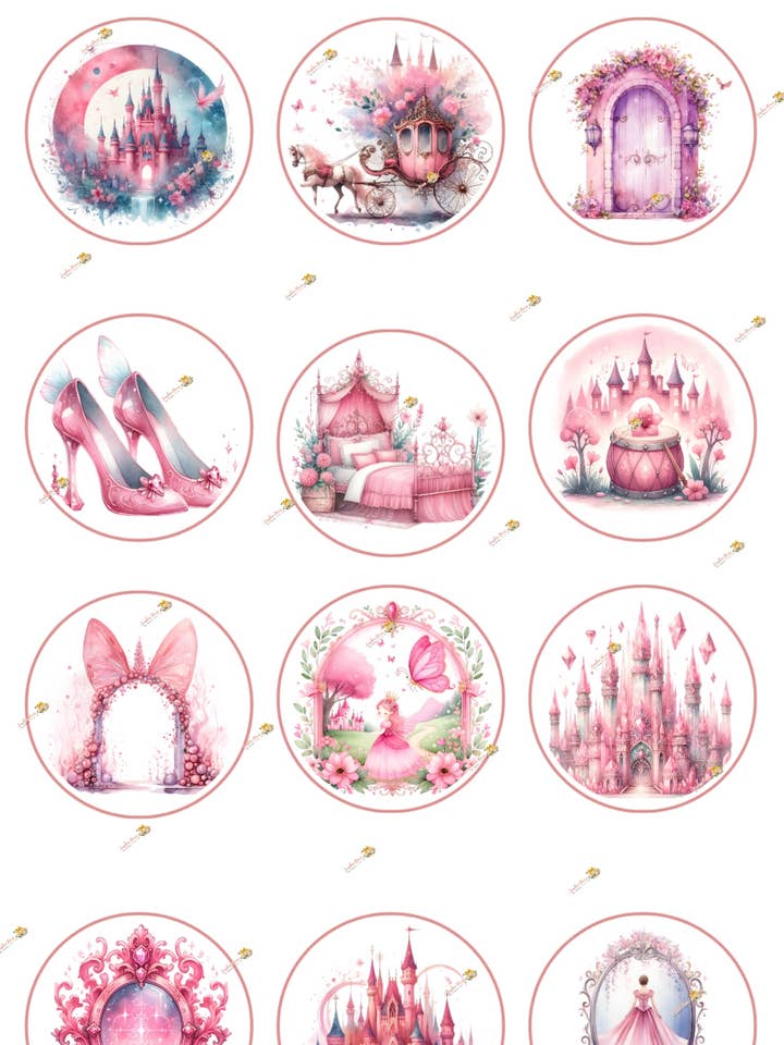 Princess Pink Castle Collection for wholesale by Sunshine Boxes