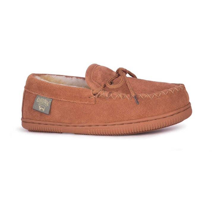 Kid's Sheepskin Moccasin for wholesale by Cloud Nine Sheepskin