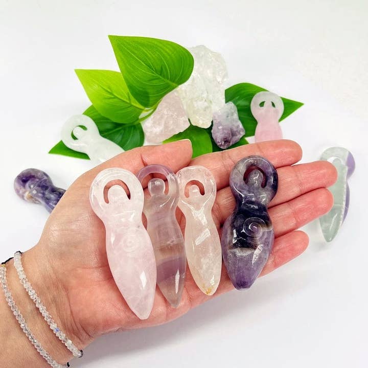 Rock Paradise – Engroshandel Spirituelle sten og krystaller – Krystal ædelstens Jordgudinde – Vælg din sten