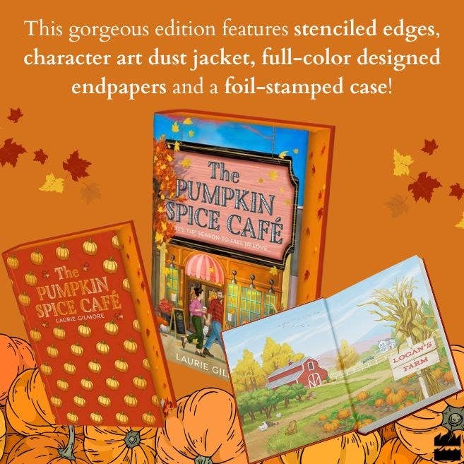 HarperCollins - Wholesale Romance Novel - The Pumpkin Spice Café Deluxe Edition: Laurie Gilmore3
