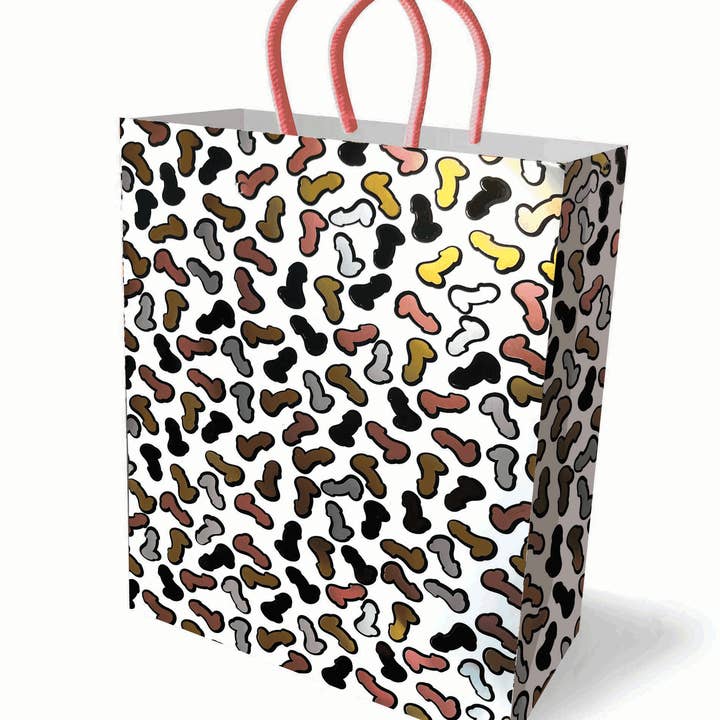 Little Genie Productions - Wholesale Gift bag - Glitterati Penis Gift Bag