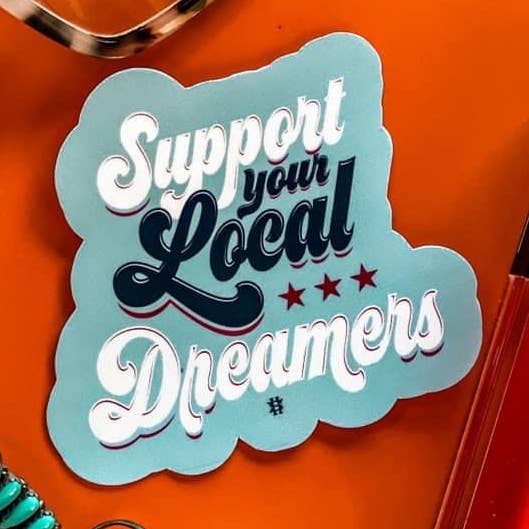 Hank & Scoot – wholesale Klistermärke – Lokal Dreamer Dekal0