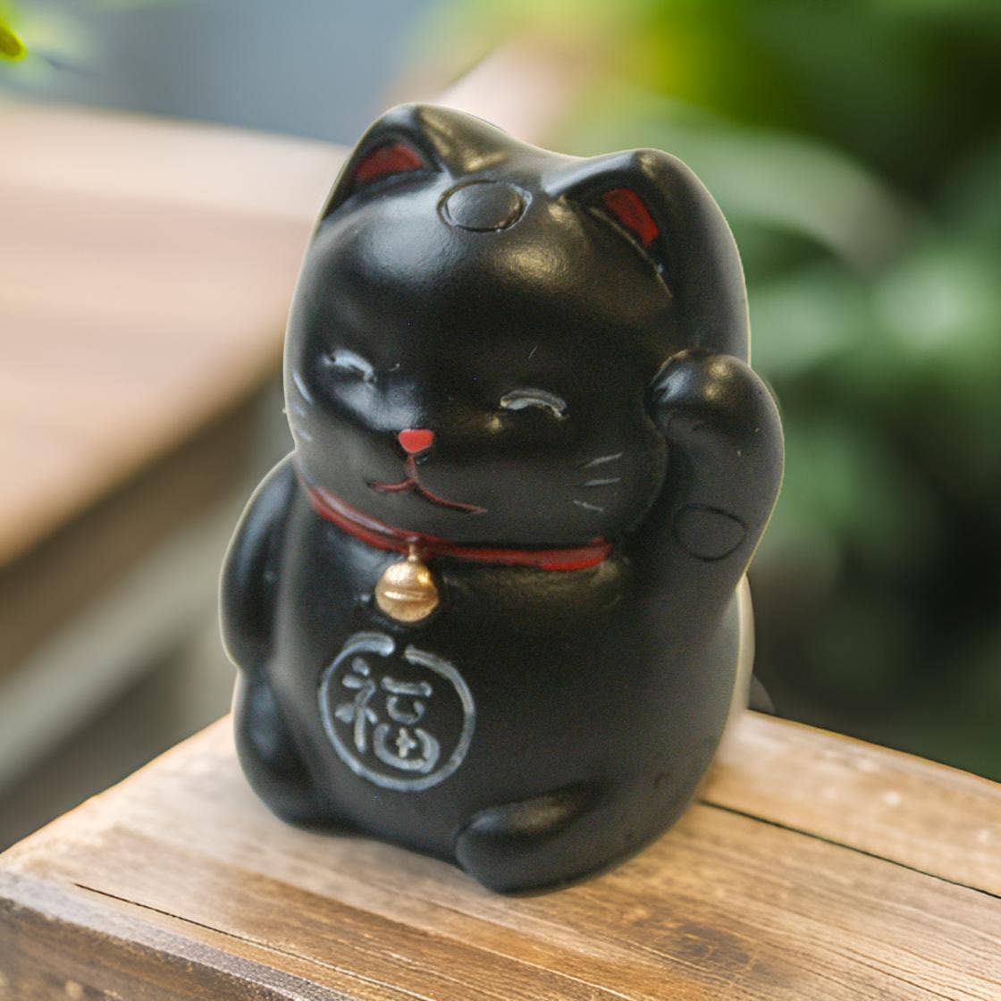 MISTRAL BONSAI - Wholesale Decorative Figurine - Ceramic lucky cat. Luckycat2