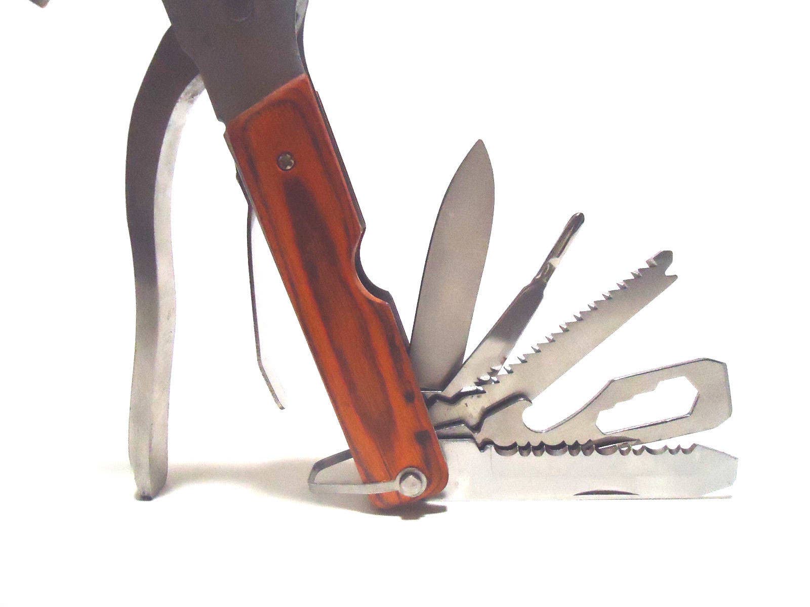 HASHIR PRODUCTS - Wholesale Handy Tool - Pocket Multi Function Purpose Tools Set Hammer Knife Blade Outdoor Camping1