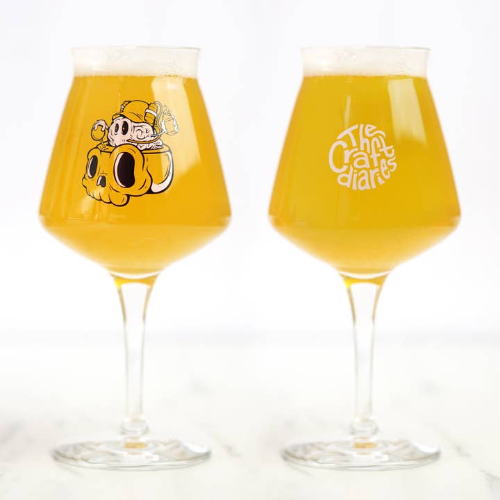 The Craft Diaries – Engroshandel Ølglas/krus – Under indflydelse! 42.5cl Teku Craft ølglas