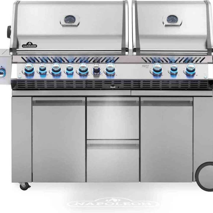 Patio Elegance - Wholesale Outdoor Grill Tools - Patio Elegance Gas Grill Prestige PRO 825 RSBI with Power Side Burner and Infrared Features0