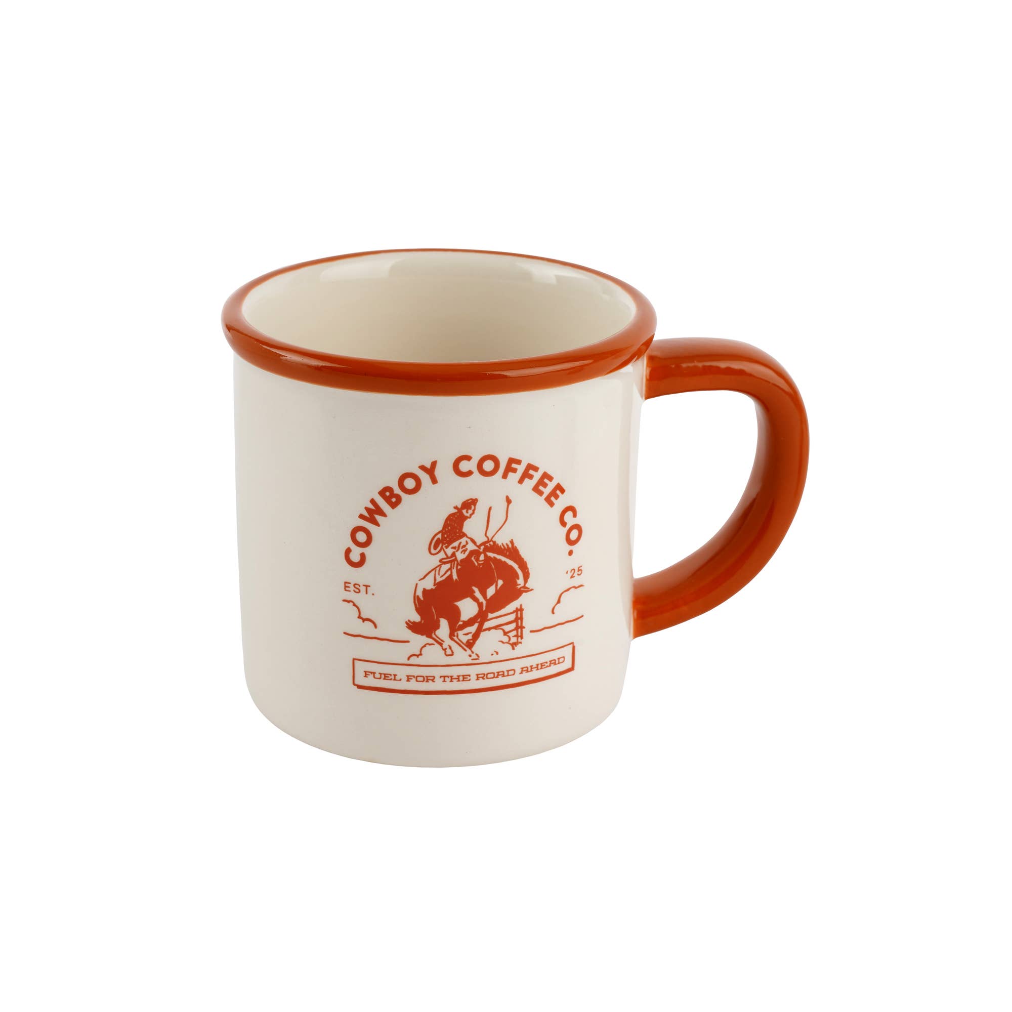 CGB Giftware – wholesale Coffee mug – 'Cowboy Coffee Co.' Stoneware Mug In Gift Box 1