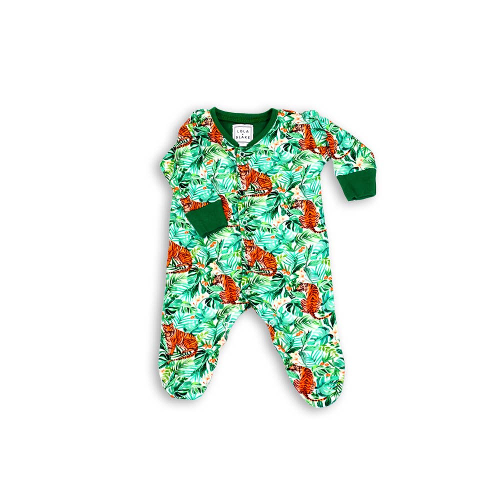 Jungle Babygrow for wholesale by LOLA+BLAKE