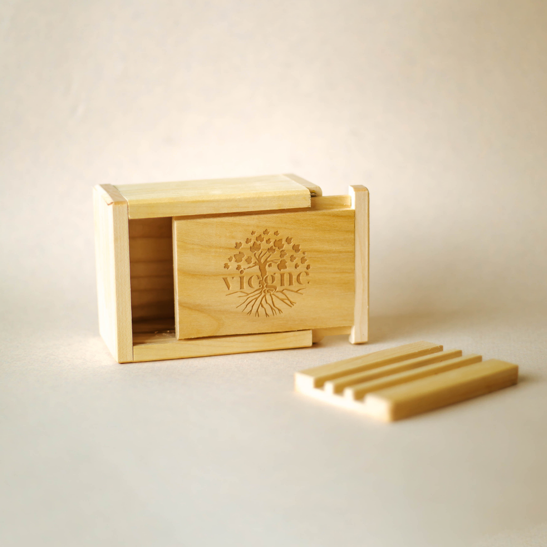 Vie.gne – Engroshandel Sæbestykke – Sæbeboks med én valgfri sæbe5