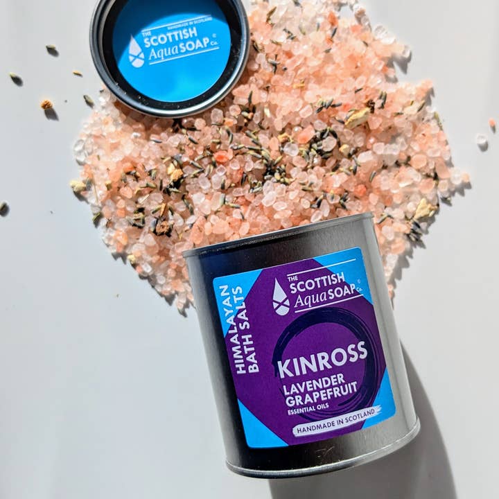 Bath Salts/ Kinross (Lavender & Grapefruit)/ 300g for wholesale by The Scottish Aqua Shop Co.