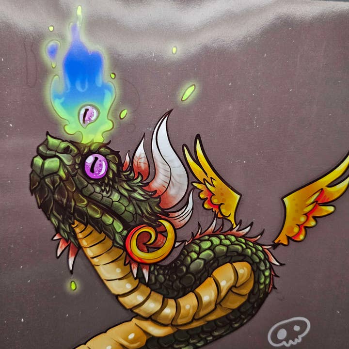 Quezacotl Art Print for wholesale by DeadOn Studios