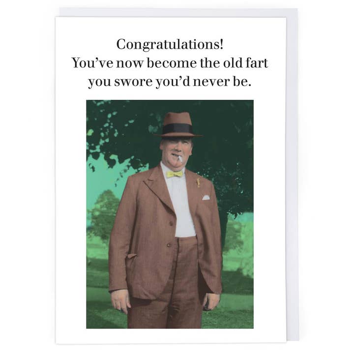 Cath Tate Cards - Wholesale Everyday Greeting Card - THE OLD FART