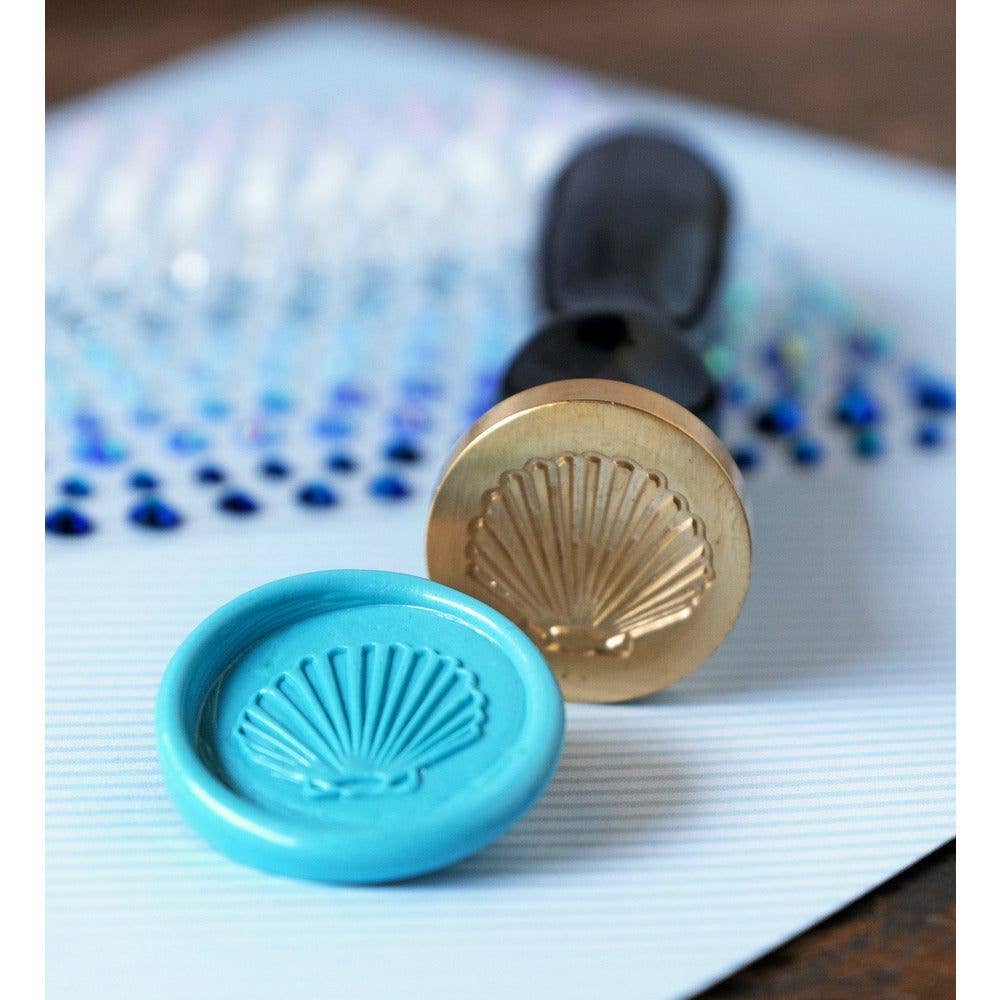 Honey Bee Stamps - Wholesale Rubber/Decorative Stamp - Seashell - Wax Stamper12