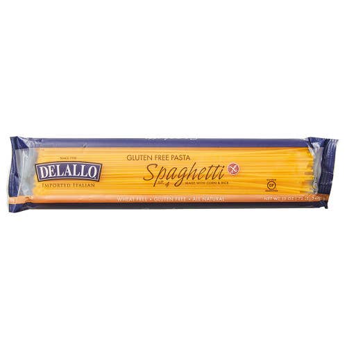 Delallo - Wholesale Pasta - DeLallo Gluten Free Pasta Corn & Rice Spaghetti 12oz