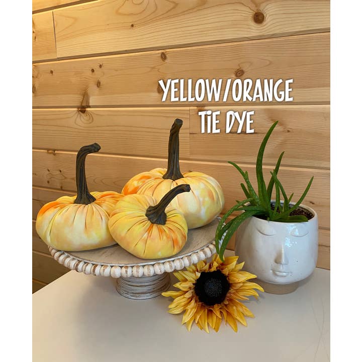 Leanne Bruce Co. - Wholesale Decorative Tabletop Object - Fabric Pumpkin Sets/3 Fall to Summer Home Decor <Limited>14