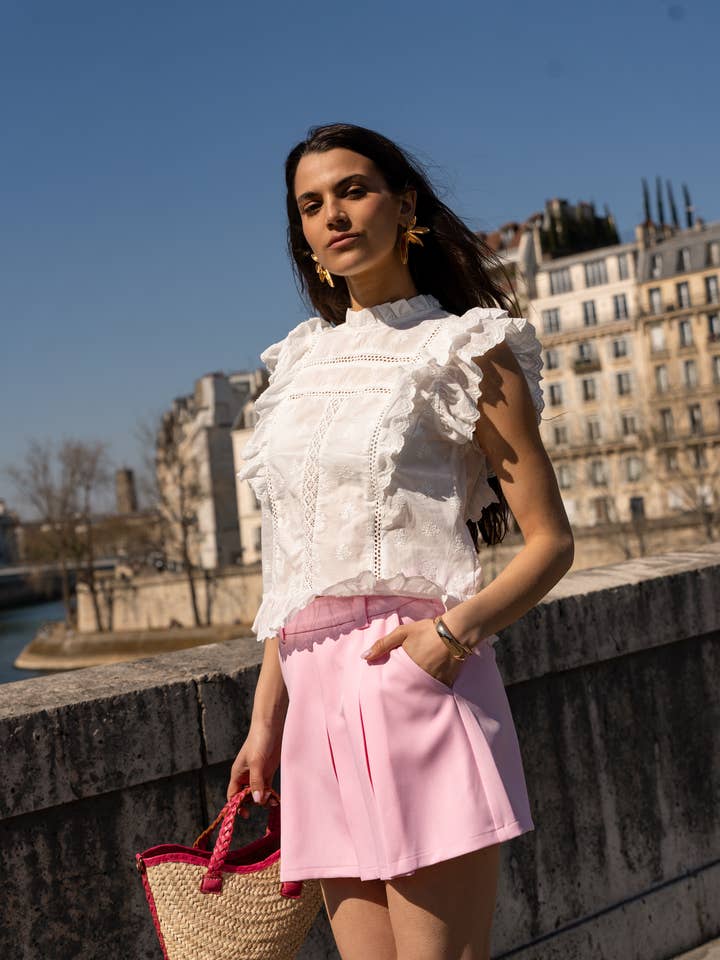 GOLDEN LIVE PARIS - Wholesale Blouse - Women's - Top RIVOLI 92691