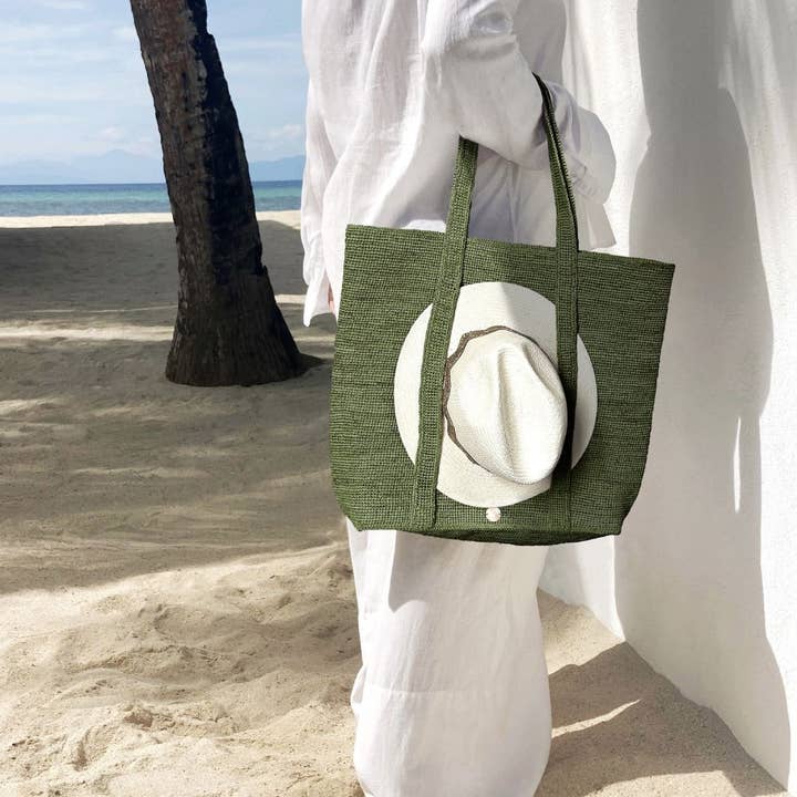 Lastelier - Wholesale Beach Bag - Sac Parakalo - Kaki