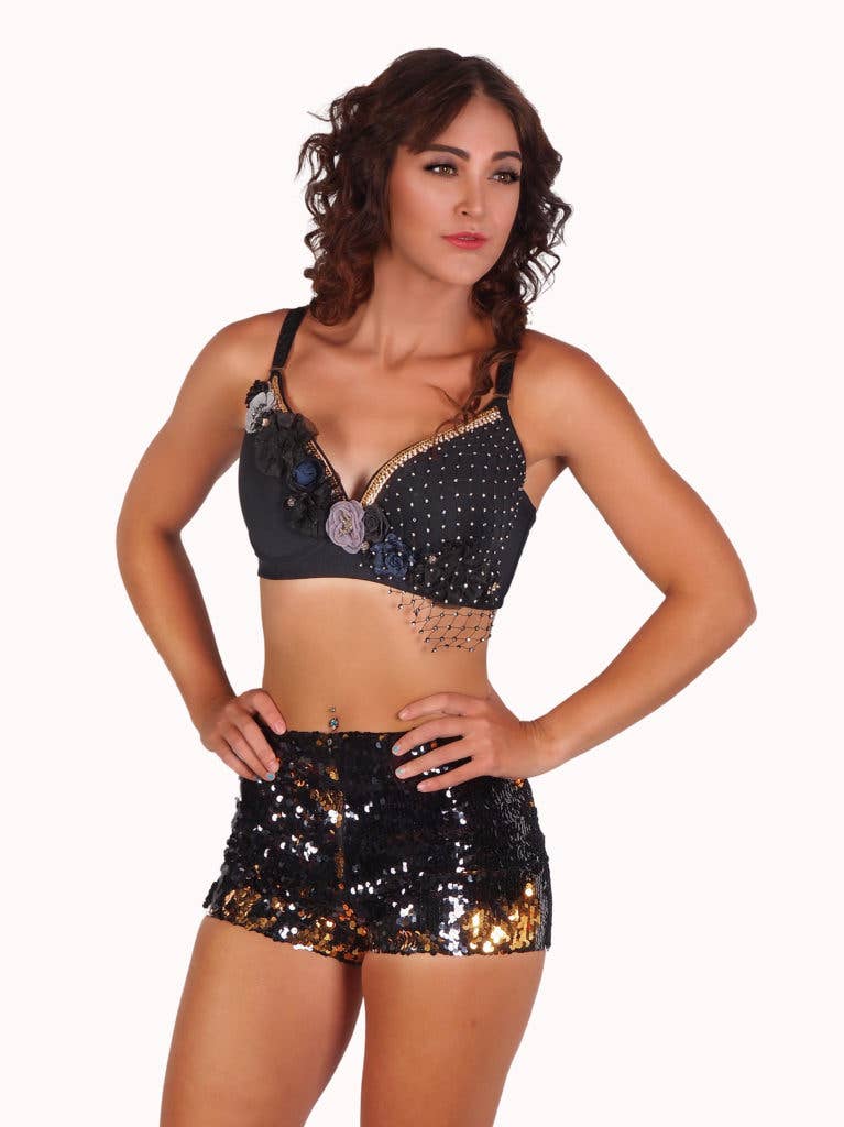 Western Fashion - Wholesale Shorts - Women's - 2270 - Sequins Shorts with Zipper26