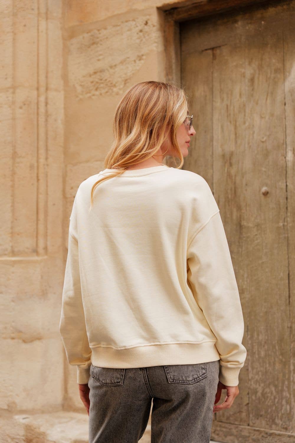 Attrait Paris – wholesale Graphic sweatshirt – Women’s – Crew neck sweatshirt, heart7