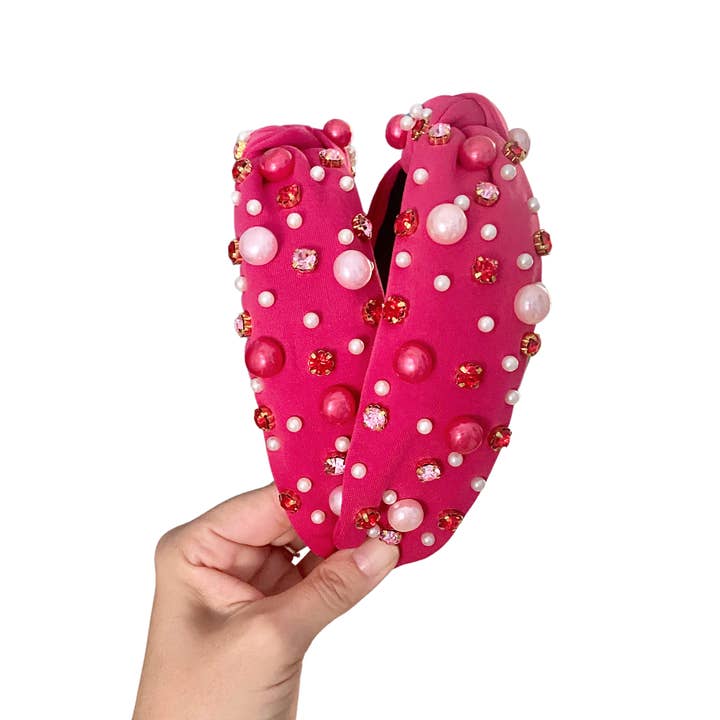 Valois Designs - Vendita all'ingrosso Fascia per capelli - Donna - Cerchietto con Strass a Forma di Cuore di Cupido - San Valentino