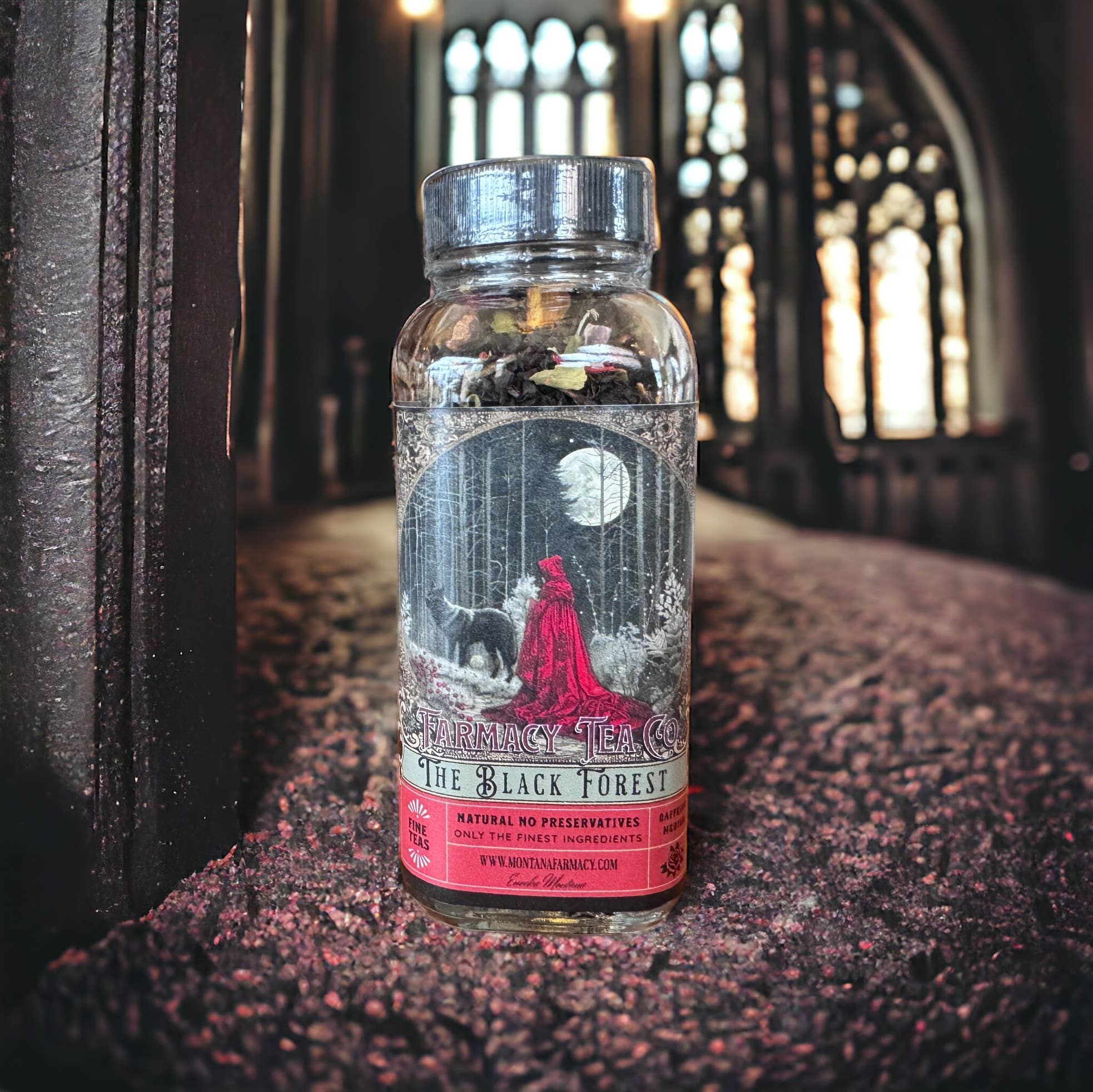 Montana Farmacy - Venta al por mayor Tés a granel - Bosque Negro profundo encantador Vintage Victoriano Academia Oscura Té8