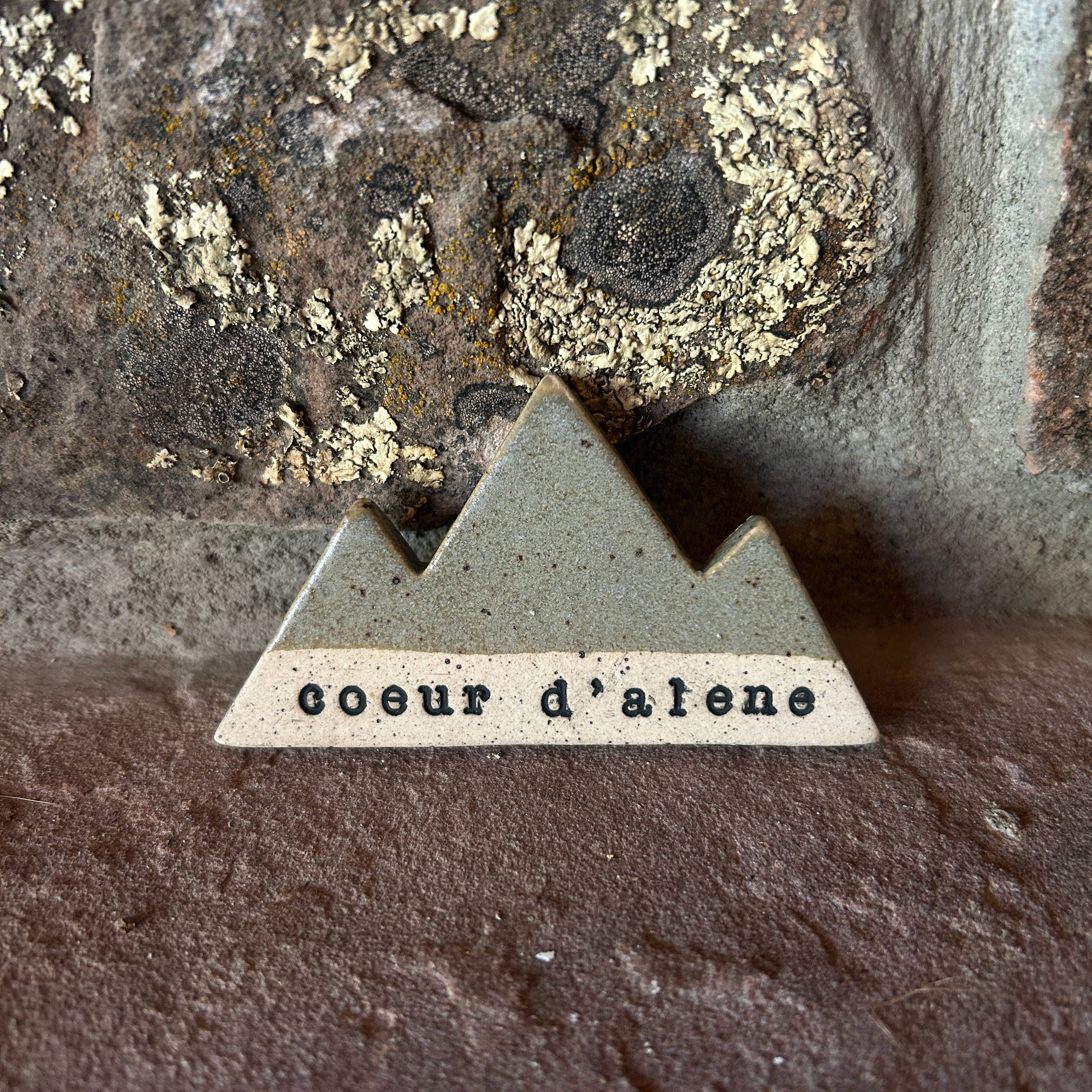 Mountain Bound Pottery - Wholesale Magnet - Customizable Mountain Magnet- MADE TO ORDER6