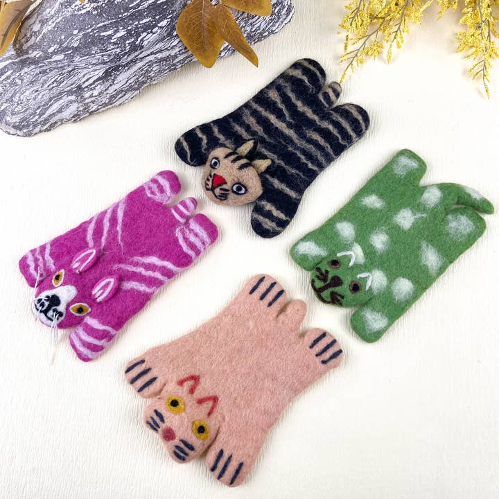 mildstyles - Vendita all'ingrosso Sottobicchiere - Sottobicchiere King of the Prairie, in lana, motivo: leone8