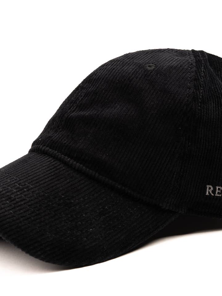 Black Corduroy Hat for wholesale by League of Rebels