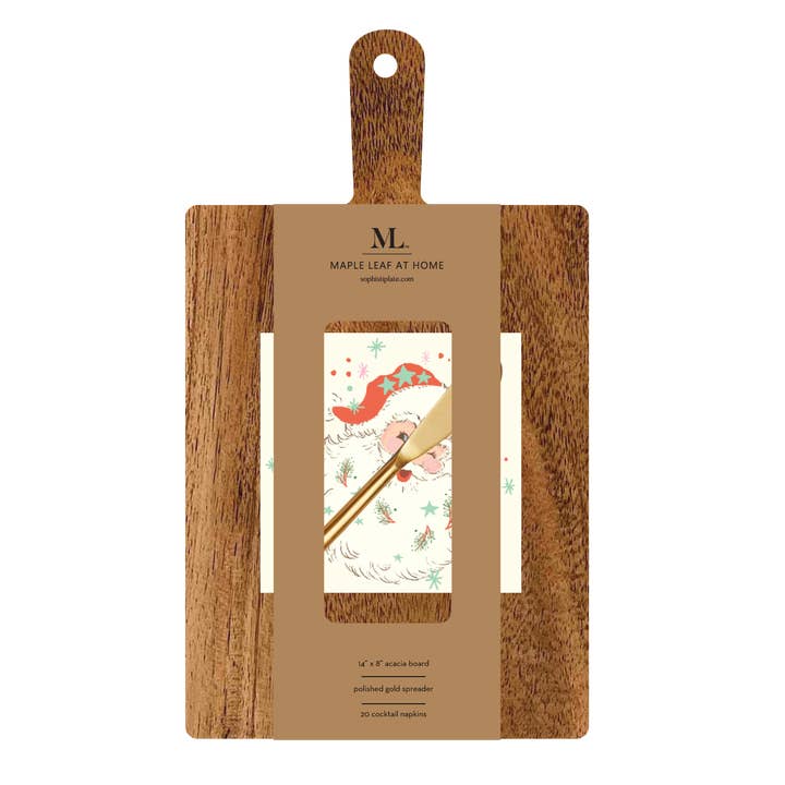 Kit regalo con tavola 14" x 8": Tovagliolo Babbo Natale vintage per la vendita all'ingrosso da parte di Sophistiplate