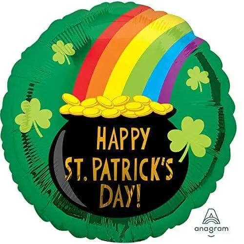 Party Expo, LLC - Wholesale Decal - Party Decorations - 18" St. Patrick's Pot Of Gold #380