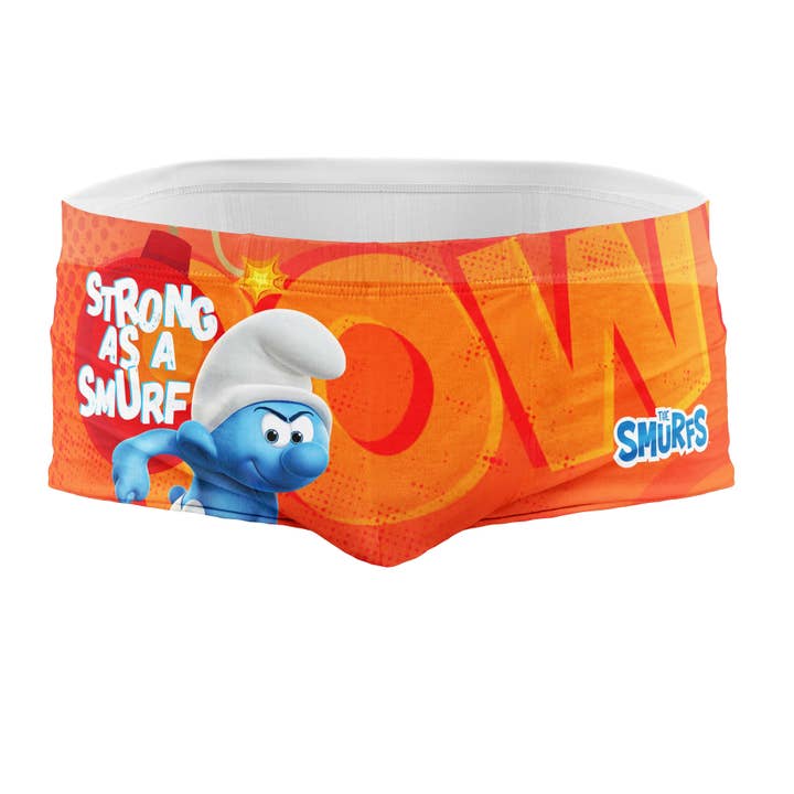 Herren-Badehose Trunk - Smurf Strong für den Großhandel von OTSO