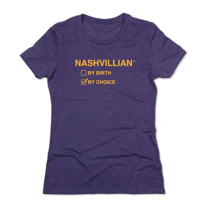 Nashvillien par choix pour la vente par Happy Cottons