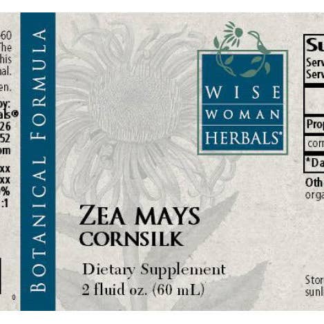 Wise Woman Herbals - Wholesale Oral Supplement/Vitamin - Corn Silk (Zea mays)