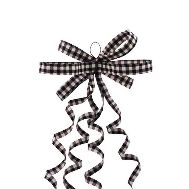 Ruban bouclé Noir/Blanc pour la vente par Bright Ideas